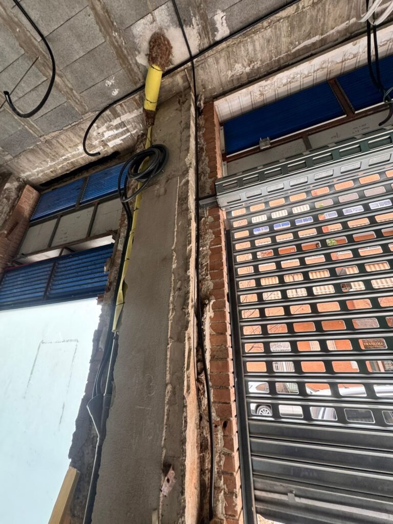 Instalación de persiana en obra nueva